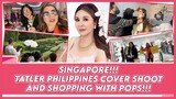 SINGAPORE VLOG: SHOPPING WITH PIPAY + BTS OF @Tatler Philippines  SHOOT | Small Laude