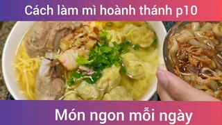 Cách làm mì hoành thánh p10