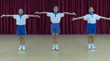 Demonstration version of "You look so good when you smile" campus collective dance Binhai Primary Sc