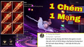 LIÊN QUÂN : Thực Hiện Thử Thách Đặc Biệt - Dương Quá Ryoma Lên Đồ Troll Game