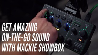 Get Amazing On-The-Go Sound in All-in-One Package with Mackie ShowBox, featuring Travis Shallow