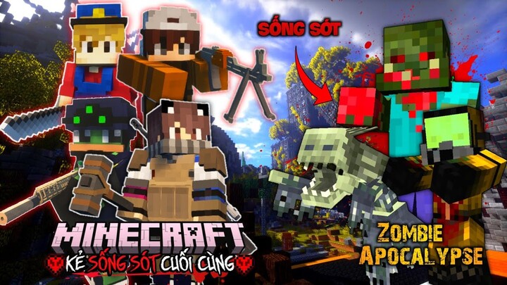 MINECRAFT NHƯNG KẺ SỐNG SÓT CUỐI CÙNG TRONG ĐẠI DỊCH XÁC SỐNG SẼ CHIẾN THẮNG! CÙNG ĐỒNG ĐỘI