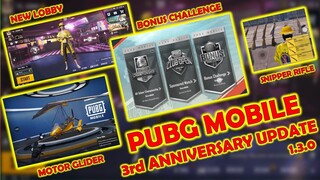 PUBG MOBILE NEW UPDATE 1.3.0 | WHAT'S NEW IN UPDATE? | CREW CHALLENGE | BONNUS CHALLEGE | NEW GUN