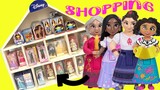 Disney Encanto Mirabel Goes Toy Shopping with Isabela, Alma, Luisa Dolls + Disney Mini Brands
