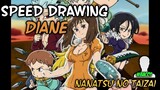 Speedpaint - Diane - Nanatsu no taizai