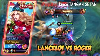 MANIAC !!! LANCELOT VS ROGER, CECILION, PAQUITO, BRODY, CHOU FULL STUN WKWKWKWKW