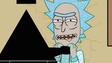 Pickles vs. Corn Flakes: Grandpa Rick vs. Weird Town Uncle, Rick's hangover causes a time-travel acc