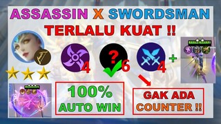 SWORDSMAN X ASSASSIN TERLALU KUAT !! GAK ADA COUNTER, AUTO WIN !! COMBO MAGIC CHESS TERKUAT 2021