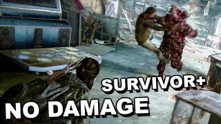 The Last of Us 2 - "BLOATER SPEAR" Ellie Aggressive Gameplay (Survivor+ / No Damage)