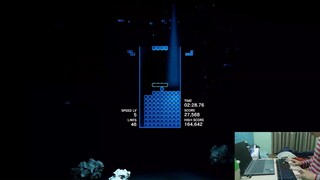 [Tetris Effect: Connected] Marathon with key cam (Deep Sea - 07:42.50 - 203,458)