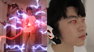 [Transformasi Efek Khusus] Kamen Rider Thunder! Transformasi orang sungguhan!