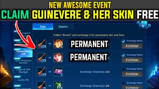 NEW EVENT! HOW TO GET GUINEVERE & HER SKIN FOR FREE || MLBB