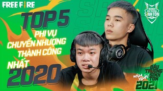 Cặp đôi Bảnh - Kimchon có là lựa chọn chính xác nhất của HEAVY? | TOP 5 CHUYỂN NHƯỢNG FREE FIRE 2020