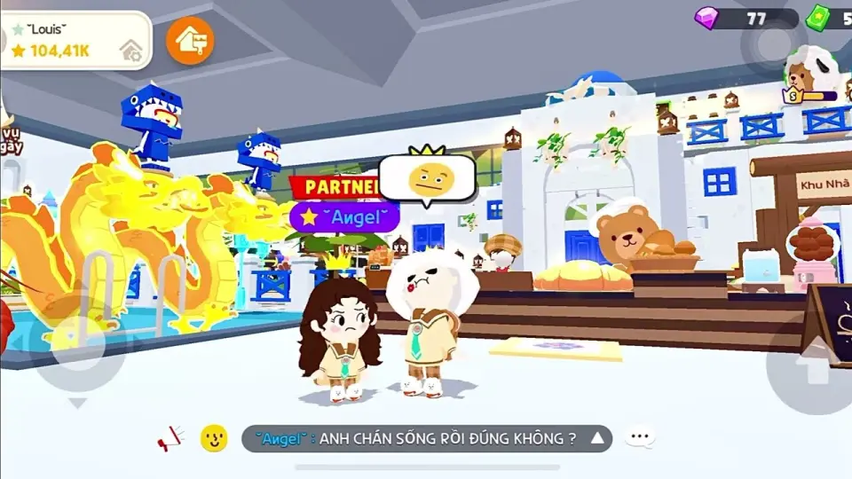 Play Together Louis Bật Noc Nha Dam Gọi Angel đi Lam Việc Bilibili