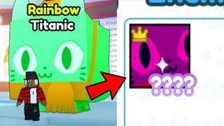 🤑I GAVE ALL MY PETS for RAINBOW TITANIC in Pet Simulator X and This Happened...