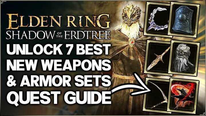 Shadow of the Erdtree - This Hidden Quest = 7 INSANE New Weapons & Armor - Leda Guide - Elden Ring!