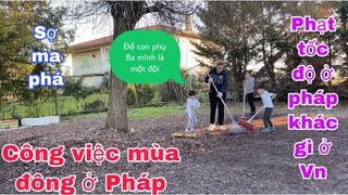 Công việc mùa đông ở Pháp/sợ ma phá nhà hàng/Cuộc sống thôn quê nước pháp/ẩm thực Việt nam