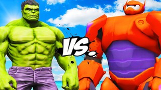 THE HULK vs BAYMAX - Big Hero 6