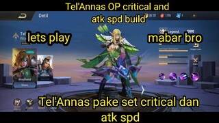 Tel'annas "the queen elf" MVP Gameplay AOV (Tel'annas "ratu elf" MVP AOV Gameplay)