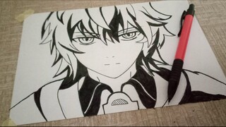 Menggambar Mikaela Hyakuya - Owari no Seraph (Anime Drawing) by OSTANIMEID