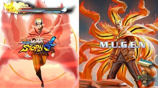 Ini Dia Bentuk Wujud Akhir Naruto Dan Kurama Di 2 Game Berbeda OP Banget Adik-adik !