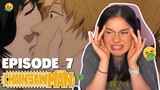 WORST FIRST KISS EVER?│CHAINSAW MAN EPISODE 7 REACTION