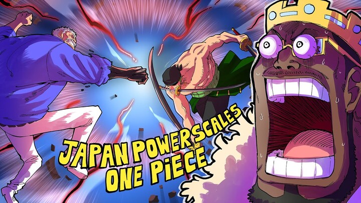 YOU WON'T BELIEVE JAPANESE FANS POWERSCALE FOR ONE PIECE!