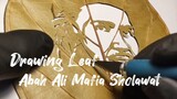 drawing Leaf art mafia Sholawat