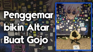 Setelah Gojo Jadi Kiko di Manga Jujutsu Kaisen, Penggemar bikin Altar untuk Menghormatinya