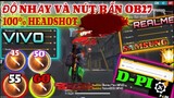 Free Fire | Hướng Dẫn Cách Chỉnh “ĐỘ NHẠY VÀ NÚT BẮN D-PI CHUẨN NHẤT OB27” Kéo Tâm HeadShot