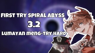 First Try Spiral Abyss 3.2 Wah Inimah Gw Harus Ngerombak Tim lagi Nih