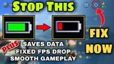 BEST SETTINGS in Mobile Legends to SAVE BATTERY | Fix Lag, FPS Drop, and Saves Data