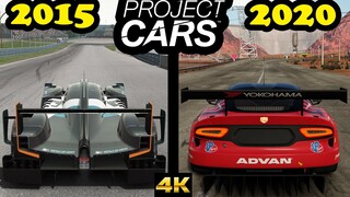 Evolution of Project CARS games (2015-2020)