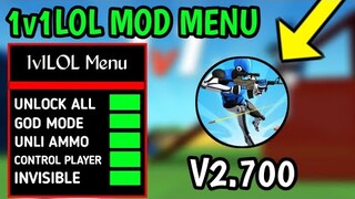 1v1LOL Mod Menu V2.700 | Control Player 1/v2 Unlock all Skins And More!!!