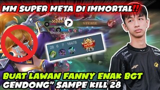 MM YG LANGGANAN PICK BGT DI PICK DI IMMORTAL!! GENDONG" SAMPE DAPET SAVAGE + 28KILL!!