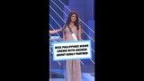 Miss Philippines Wows Crowd With Answer About Godly Partner | #shorts