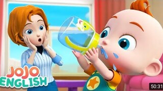 JoJo English , Let's Drink Water | Good Habits INursery Rhymes & Kids Songs | JoJo English