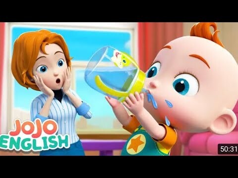 JoJo English , Let's Drink Water | Good Habits INursery Rhymes & Kids Songs | JoJo English