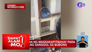 Bayanihan ng magkakapitbahay upang iligtas ang isang bata, nakuhanan ng video | Dapat Alam Mo!