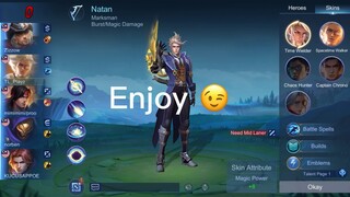 Mobile Legends:BB | Natan.EXE (MVP) | Gameplay