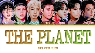 BTS The Planet Lyrics (Color Coded Lyrics)