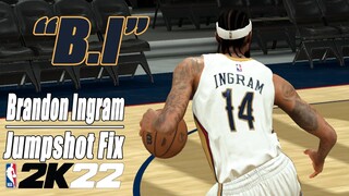 Brandon Ingram Jumpshot Fix NBA2K22