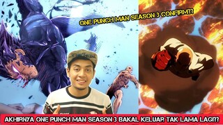 Akhirnya One Punch Man Season 3 Bakal Keluar Tak Lama Lagi??