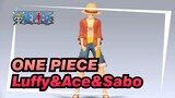 ONE PIECE|[MMD]Luffy&Ace&Sabo- LOVE ME RIGHT - EXO