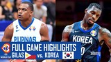 Gilas Pilipinas vs South Korea Full Game Highlights | FIBA World Cup 2023 Asian Qualifiers NBA 2K23