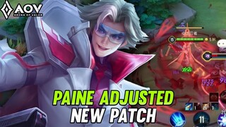 AOV : PAINE ADJUSTED NEW PATCH - ARENA OF VALOR