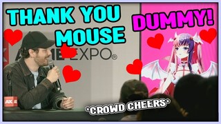 The ONLY Wholesome Moment Of Mousey And CDawgVA At The Anime Expo
