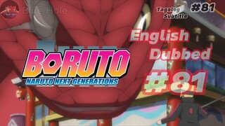 Boruto Episode 81 Tagalog Sub (Blue Hole)