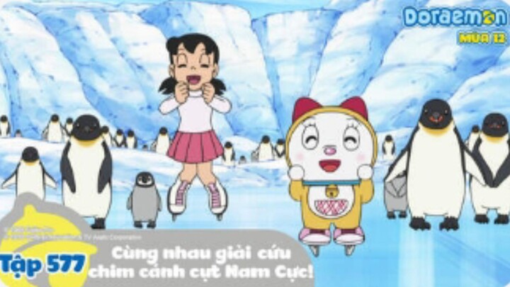 Doraemon S12 -Tập 5 Cùng Nhau Giải Cứu Chim Cánh Cụt Nam Cực