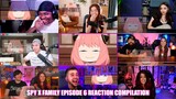 HEH SMUG FACE | ANYA PUNCHES DAMIAN | SPY X FAMILY EPISODE 6 REACTION